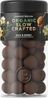 LAKRIDS BY BÜLOW - Milk & Honey - 265g - lėtai gaminami ekologiški saldymedžiai, įvynioti į šokoladą