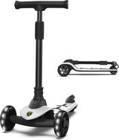 Lamborghini Kinder Roller Scooter ab 3 Jahren bis 50 kg - Tretroller mit 2 Lenkmodi, Leichter Aluminiumrahmen, PU-Leuchträdern, Hinterbremse, faltbar & höhenverstellbar für Jungen & Mädchen