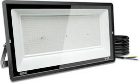 Lauko LED prožektorius 600 W Cool White 6000 K, 60000 LM LED lauko prožektorius IP66 LED lauko prožektorius atsparus vandeniui, sodo lauko prožektorius kiemui, garažui, sandėliui