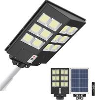Lauko saulės žibintai su judesio jutikliu, 800 W 80000 LM IP65 vandeniui atsparūs LED saulės žibintai, nuo saulėlydžio iki aušros, skirti terasai, automobilių stovėjimo aikštelei, sodui