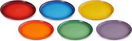 LE CREUSET Keraminių puodelių rinkinys su 6 šoninėmis lėkštėmis