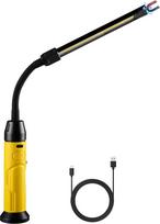LED darbinė lempa, dirbtuvių lempa, 1000LM žibintuvėlis su magnetais, 360° lankstus "Gooseneck", rankinis žibintas, apžiūros lempa automobiliui, remontui, dirbtuvėms, stovyklavimui, avarinėms situacijoms