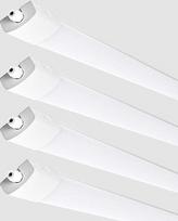 LED drėgnų patalpų lempa 120 cm, 4 vnt., 36 W 4000 liumenų drėgnų patalpų LED lempa, 6000 K/4000 K/3000 K rūsio lempa, IP65 vandeniui atspari drėgnų patalpų lempa rūsiui, dirbtuvėms, garažui, virtuvei, biurui