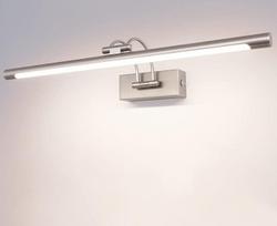 LED veidrodinė šviesa Vonios kambarys 12 W vonios kambario šviestuvas sieninis 3 spalvų temperatūros (3000 K 4500 K 6000 K) nuolat pritemdomas paveikslo apšvietimas 60 cm su pasukama lempos galvute sieninis apšvietimas vonios veidrodžio spintai