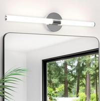 LED veidrodžio šviesa Vonios veidrodžio lempa - 60 cm vonios kambario šviestuvas sieninis IP44 vandeniui atsparus vonios kambario šviestuvas 8 W veidrodžio spintelės apšvietimas 4000 K neutralus baltas sieninis šviestuvas virš veidrodžio, skirtas vonios k