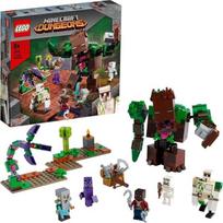 LEGO 21176 "Minecraft" žaislas "Džiunglių pabaisa", "Minecraft" požemių rinkinys su figūrėlėmis