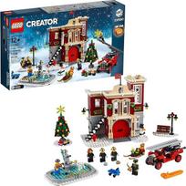 Lego Creator Expert Winter Village Fire Station 10263 konstravimo rinkinys, naujas 2019 m.
