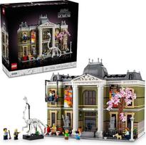 Lego Icons 10326 Gamtos istorijos muziejaus statybų rinkinys suaugusiesiems, statybos ir parodos, dovanų idėja muziejų, dinozaurų, gamtos mokslų ir geologijos mėgėjams, modulinių pastatų priedas