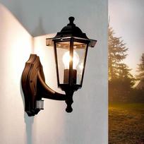 Licht-Erlebnisse K/CX/189907/091666 Kaimiškas lauko sieninis šviestuvas Sodo žibintas Aliuminis Sodo namas Kiemas