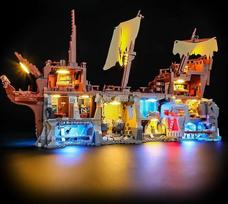 LIGHTAILING LED lemputė "Lego 21363 The Goonies" - lengvas montavimas, paslėpti laidai, namų dekoracijos ir paruošta dovanoti (modelis neįtrauktas)