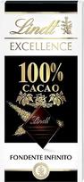 Lindt Excellence 100% Kakao Noir Infini šokolado plytelė 50g