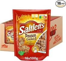 Lorenz Saltletts Breaks krekeriai 16 x 100 g Vegan