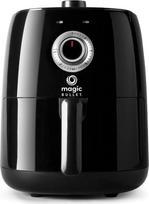 Magic bullet MBA021B Karšto oro keptuvė, 2,5 l talpos, 80°-200° temperatūra, keptuvė be aliejaus pertekliaus, 1300 W, kompaktiška karšto oro keptuvė, juoda
