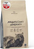 MAGNUSSONs Innekatt (1 x 1,8 kg) Sausas kačių maistas suaugusioms naminėms katėms su mažu energijos poreikiu 65 % mėsos orkaitėje kepta