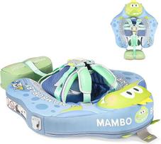 MAMBOBABY Babyschwimmring, 2026 Luxusversion ohne Aufpumpen, weicher wasserfester Schwimmhilferring, sichererer und bequemer Babyschwimmring, idealus für Schwimmhilferringe für Babys von 3 bis 24 Monaten