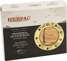 Melsvasis tunas "Ventresca" alyvuogių aliejuje Herpack 245 g