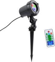 MHAZDZE LED projekcinis šviestuvas, IP65 atsparus vandeniui, su nuotolinio valdymo pulteliu, lauko sodo projektorius, tinka lauko sienų dekoravimui, Kalėdoms, vakarėlių apšvietimui