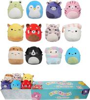 Micromallows SQMM0039-12-Pack Super Soft Mini Squishmallows 6,5 cm pliušiniai žaislai