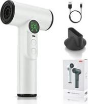 Mini Haartrockner, kabellos, 200 W, kelionėms, tragbar, USB-C, wiederaufladbar, 15000 mAh, Digital-Display, 3 Temperaturen, kabelloser Haartrockner, wiederaufladbar, für Schlafsaal und unterwegs