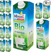 Minus H-pienas 3,5 % riebumo be laktozės 1000 ml x 12 vnt.