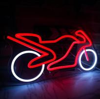 Motociklas LED neoninis ženklas Dimmable Akrilo dekoratyvinės lempos šviesa ant ženklo miegamasis gyvenamasis kambarys baras virtuvė šalis vestuvių menas sienų apdaila
