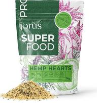 Natūralios lukštentos kanapių sėklos 1 kg RVASVT sertifikuotos - Omega 3 ir 6, veganiškas baltymų šaltinis, amino rūgštys ir skaidulos, kanapių sėklos iš Europos, 1 kg Jorus