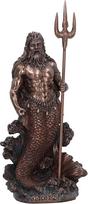 Nemesis Dabar Poseidonas Graikų jūros dievas (vidutinis) 18cm Resinas, nulietas iš geriausios dervos, meistriškai tapytas rankomis