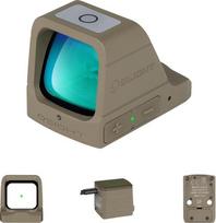OLIGHT Osight Red Dot Visier mit24x21,5mm, 3MOA Rotpunktvisier, taktiškas, tvirtas ir patikimas Leuchtpunktvisier mit Ladeabdeckung, suderinamas su Picatinny für Jagd Softair Pistole und Armbrust