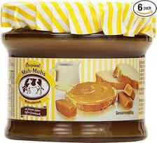 Original Muh-Muhs Toffee Bread Spread 245 g, 6 vnt. pakuotėje - nepakartojamo kreminės irisinės duonos skonio, be palmių aliejaus, riešutų ir glitimo (6 x 245 g)