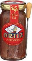 Ortiz Ančiuvių filė alyvuogių aliejuje, (95g) 3,3 oz