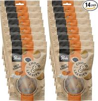 Panda | Šokoladas ir saldymedis Salty Caramel | Salty Licorice and Milk Chocolate Coated with Caramel Powder | Rainforest Alliance Chocolate Sweets | 120g x 14 Bags