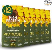 Pastasole Sgambaro, 12 x 500 g Fusilli su kietųjų kviečių manų kruopomis, išaugintomis 100 % Italijoje, ir saulėgrąžų miltais - daug baltymų, mažai angliavandenių, daug skaidulų