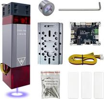 Patobulintas lazerio modulio rinkinys, 10 W optinė galia su oro pagalbininku ir magnetine apsauga akims, LASER TREE 10 W lazerio galvutė, dvigubas itin smulkus suspaudimas lazeriniam graviravimo aparatui, 24 V