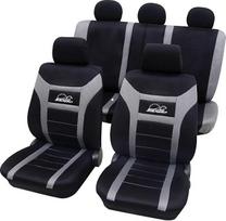 PETEX automobilių sėdynių užvalkalai Universal Complete Set 11-Piece Super Speed Grey Eco Class su SAB 1 Vario