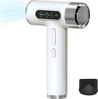 Plaukų džiovintuvas, 300 W greito džiovinimo, USB įkraunamas belaidis plaukų džiovintuvas su 9 vėjo greičiais ir 3 reguliuojamomis temperatūromis, plaukų džiovintuvas