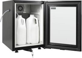 Polar G serijos DB109 mini pieno šaldytuvas 20L pieno vamzdžio prijungimo anga Nuimama lentyna Užrakinama