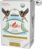 Pur Rooibos arbata, be kofeino, 40 arbatos maišelių, 3,53 oz (100 g)