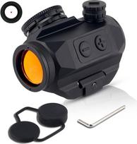 Reflexpunktvisier, 3 MOA Rotpunktvisier 11 Stufiges Red Dot Visier ZF, 1000G's Stoßfeste und wasserdichte Optik für 20mm Picatinny