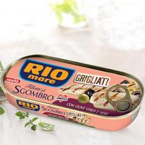RIO MARE siūlai Grilyje keptas tunas su alyvuogėmis 120 g - Pagaminta Italijoje