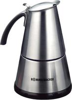 ROMMELSBACHER EKO 364 / E Elektrinis espreso aparatas (2-4 puodeliai, 250 ml talpa, 2 nerūdijančio plieno filtro įdėklai, automatinis išsijungimas, apsauginis vožtuvas, įjungimo / išjungimo jungiklis, 365 W) Nerūdijantis plienas