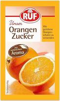 RUF apelsinų cukrus, aromatizuotas cukrus su natūraliu apelsinų aromatu, panašus į tarkuotą apelsinų žievelę, be glitimo, veganiškas, 3 x 10 g