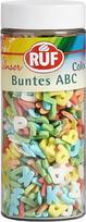 RUF ABC pabarstukai, raidė, valgoma ABC dekoracija tortams, pyragaičiams ir sausainiams