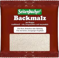 Seitenbacher kepimo salyklas I 100 % rugių I smulkiai maltas I fermentuotas I (1 x 250 g)