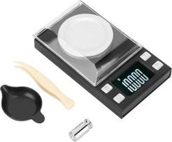Skaitmeninės elektroninės svarstyklės, 0,001 g didelio tikslumo nešiojamosios mini LCD skaitmeninės svarstyklės, elektroninės svarstyklės, skirtos juvelyriniams dirbiniams sverti, aukso tabletės (100 g/0,001 g)