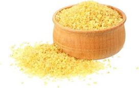 SoleilFOOD - Bulgur Fine 25 kg - kietųjų kviečių manų kruopos, greitai paruošiamos, veganiškos ir turinčios daug skaidulų - tinka taburetei, salotoms, dubenėliams ir Rytų virtuvei