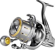Spinnrolle for Angelrollen, Kompatibel Mit SAMOLLA, 8+1 BB Ganzmetallgehäuse 25 Kg Maximalem Widerstand for Salzwasser(9000)