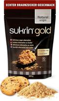 SUKRIN Gold - natūrali rudojo ir cukranendrių cukraus alternatyva, nekaloringas cukraus pakaitalas su eritritolio ir stevijos mišiniu, cukraus pakaitalas, veganiškas, be glitimo, genetiškai nemodifikuotas, košerinis, tinkamas naudoti su Keto, 500 g