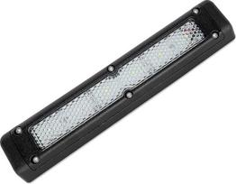 Svajonių apšvietimas Motorhome lauko apšvietimas Tentas Vandeniui atsparus IP65 Karavanas tentas šviesos LED 12 V juodas lietas aliuminis 20 cm 12 W 6000 K Cool White