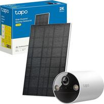 Tapo TC82 KIT 2K 3MP baterija Saulės stebėjimo kamera lauke Be priežiūros Spalvoto naktinio matymo lauko kamera Be mėnesinio mokesčio Išmanusis asmens aptikimas IP65 Veikia su "Alexa" ir "Google