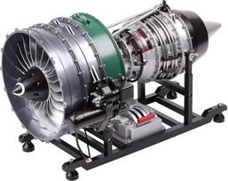 TECHING Reaktyvinio variklio modelio rinkinys su dvigubos ritės turboventiliatoriaus varikliu, modelio rinkinys, metalinis surinkimas, 1/10 elektrinio lėktuvo variklis, reaktyvinis variklis, modelių gamyba, amatai, dovana suaugusiesiems